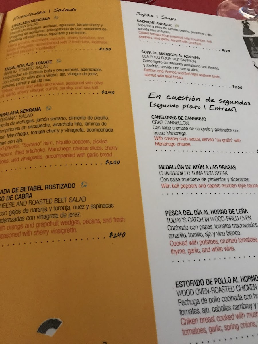 Menu Chiringuito At Vidanta Nuevo Vallarta-1