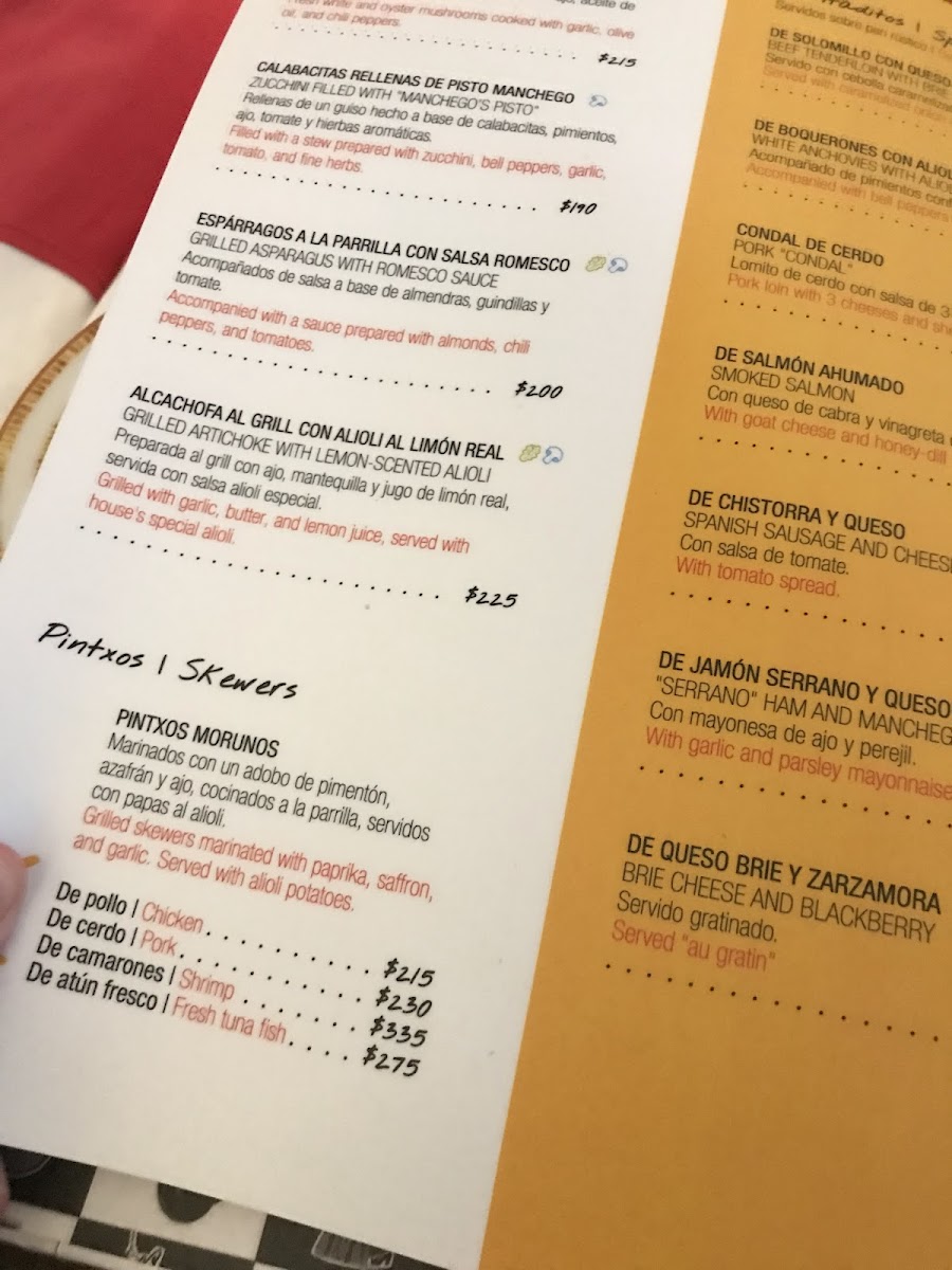 Menu Chiringuito At Vidanta Nuevo Vallarta-3