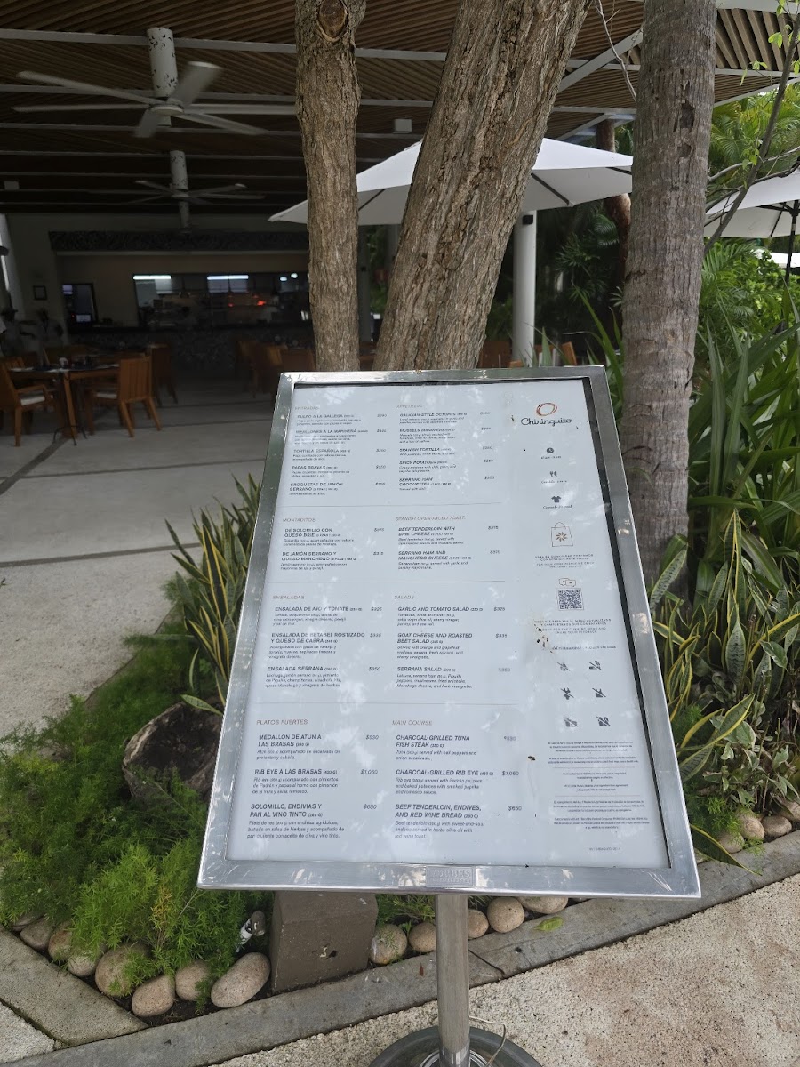 Menu Chiringuito At Vidanta Nuevo Vallarta-6